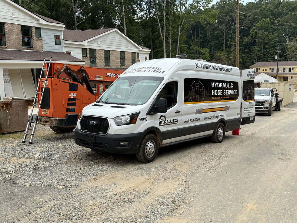 On-Site Hydraulics service truck